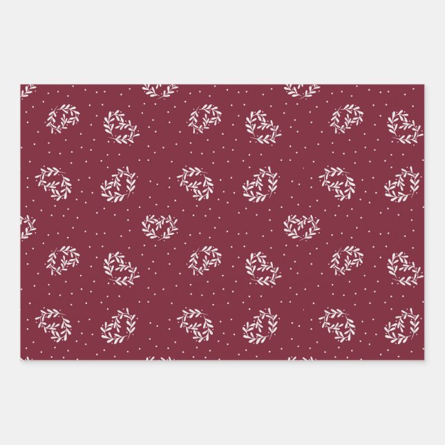 patrón sin soldadura de papel de envoltura de el d (Anverso)