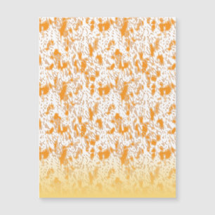 Patrón textil con un vibrante naranja y dorado