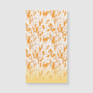 Patrón textil con un vibrante naranja y dorado