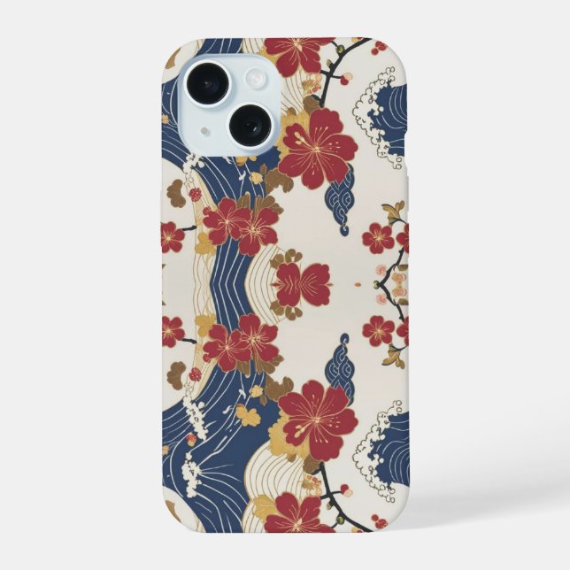 Patrón Tradicional Japonés de Kimono (Reverso )