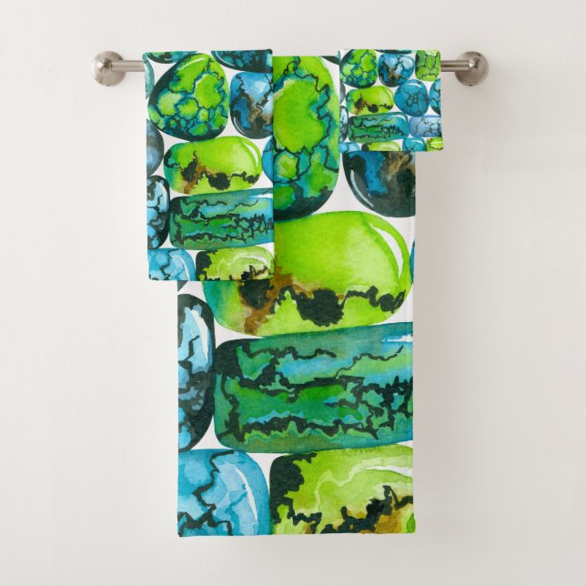 Patrón turquesa (In situ)