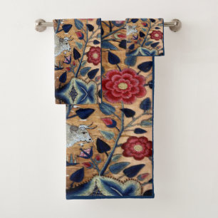 Patrón único Boho Floral Cow Vintage