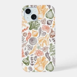 Patrón vegetal de los jardines de cocina