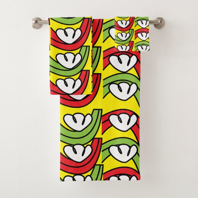 Patrón verde de flor vegetal (In situ)