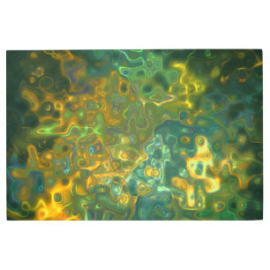 Patrón verde de piedra de guijarros verde de arte