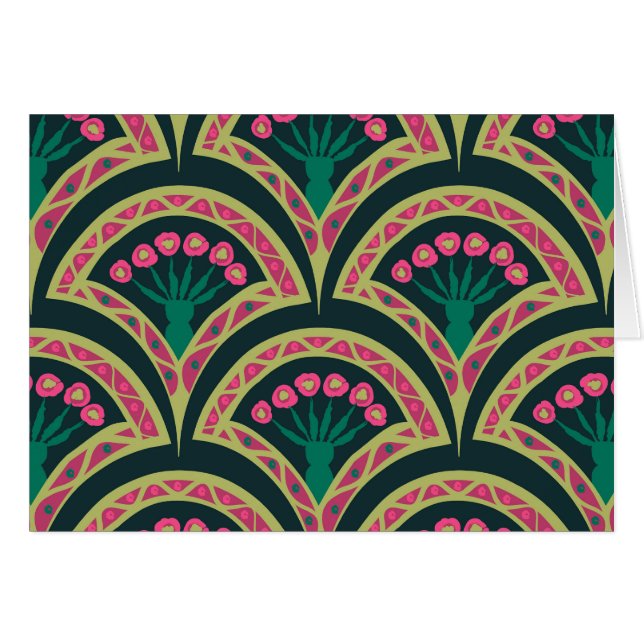 patrón verde en forma de cáscara (Anverso (Horizontal))