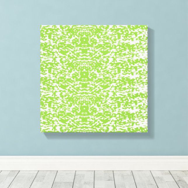 Patrón verde lima grunge - Decoración abstracta de (Insitu (piso de madera))
