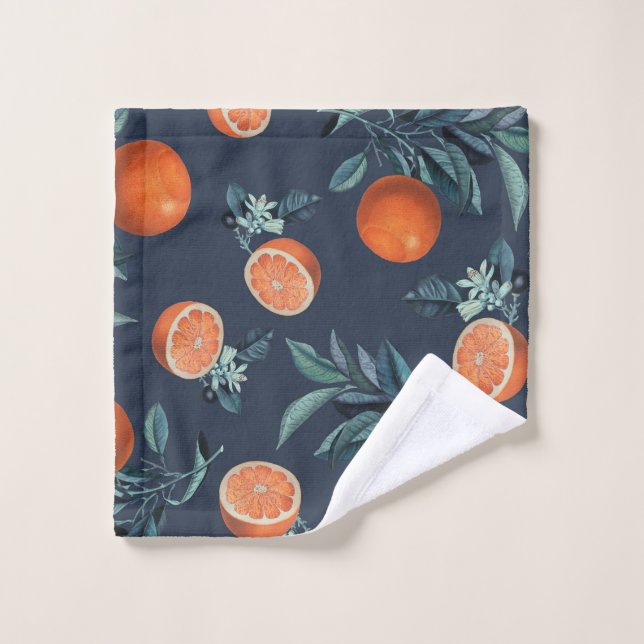 Patrón VI de limón y hoja (Toallita)