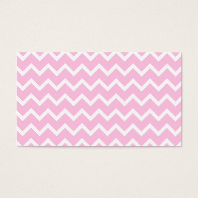 Patrón Zigzag blanco y rosa pálido. (Frente)