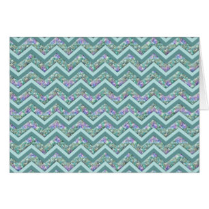 Patrón ZigZag del Relieve metalizado arcoiris