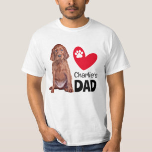 Patrona irlandesa Personalizada Papá Camiseta