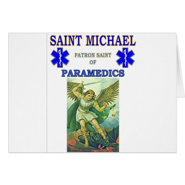 PATRONA SAINT DE PARAMÉDICOS (Anverso (Horizontal))