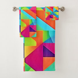 Patrones abstractos coloridos vibrantes