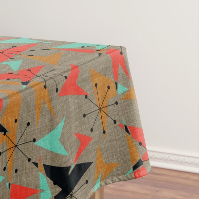 Patrones atómicos, manteles de estilo de los cincu (In Situ)