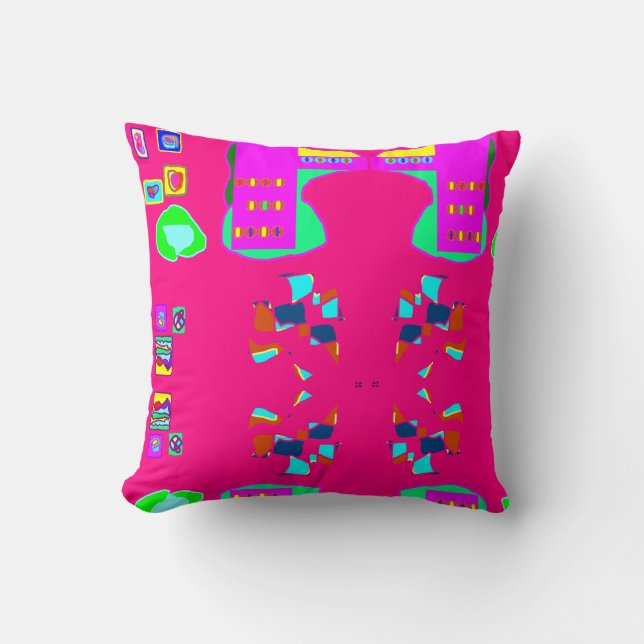 Patrones de mezcla de muñecas de almohada rosa bri (Anverso)