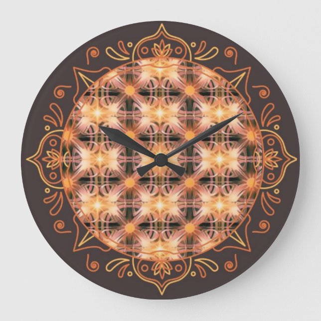 Patrones de reloj de pared de luz (Anverso)