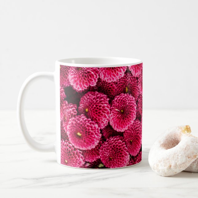 ¡Patrones de tazas vibrantes: ¡éxito en la tienda  (Con donut)
