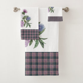 Patrones escoceses de plástico