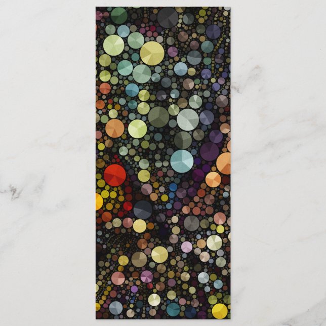 Patrones geométricos | Círculos multicolor (Anverso)