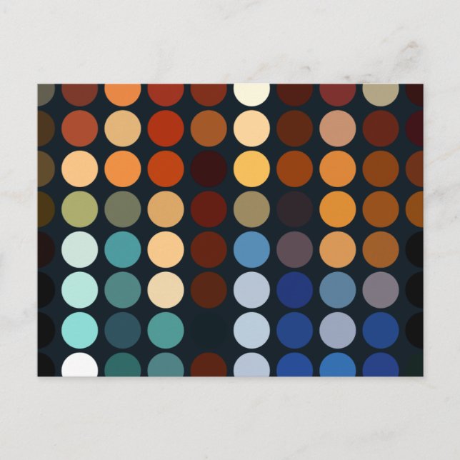 Patrones geométricos | Tarjeta postal de cambio de (Anverso)