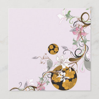 Patrones japoneses Invitación