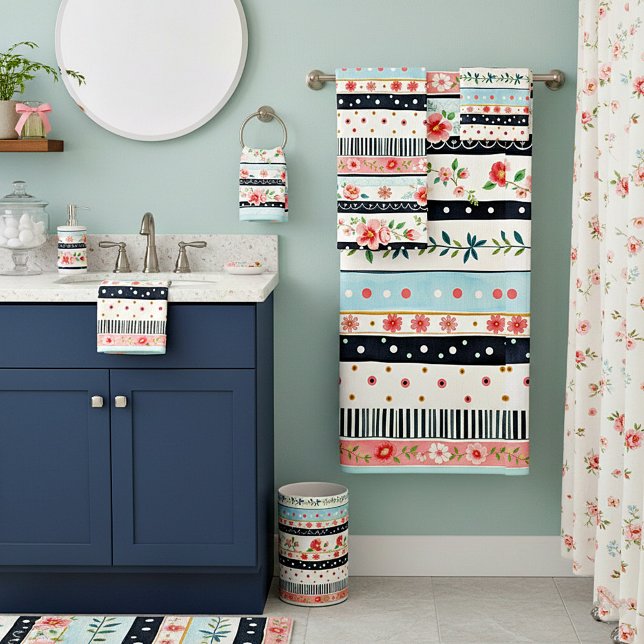 Patrones mixtos shabby chic (Subido por el creador)