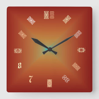 Patrones Para Números> Relojes Artísticos