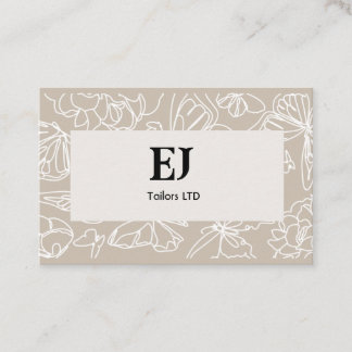 Patrones simples tarjetas de visita