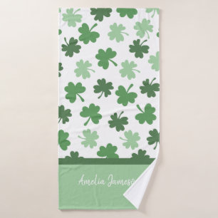 Patrones verdes de Shamrock St. Patrick's Day