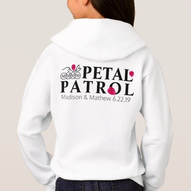 Patrulla De Gasolina De Flor Camiseta (Reverso)