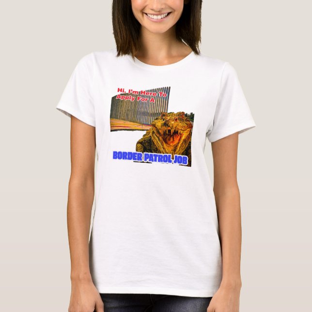 Patrulla Fronteriza Causante De La Camiseta De Muj (Anverso)