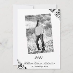 Patrulla tribal Boho Buffalo de Invitación Senior 