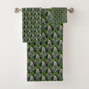 Patta natural de las flores de Lupine azul silvest