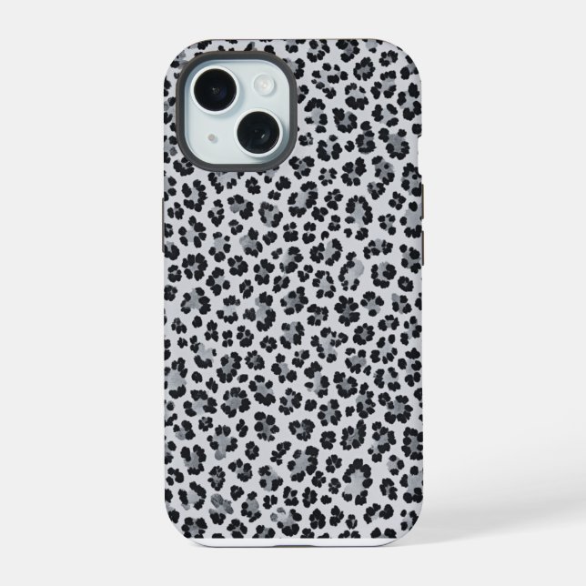 Pattern Gray Leopard Print (Reverso )