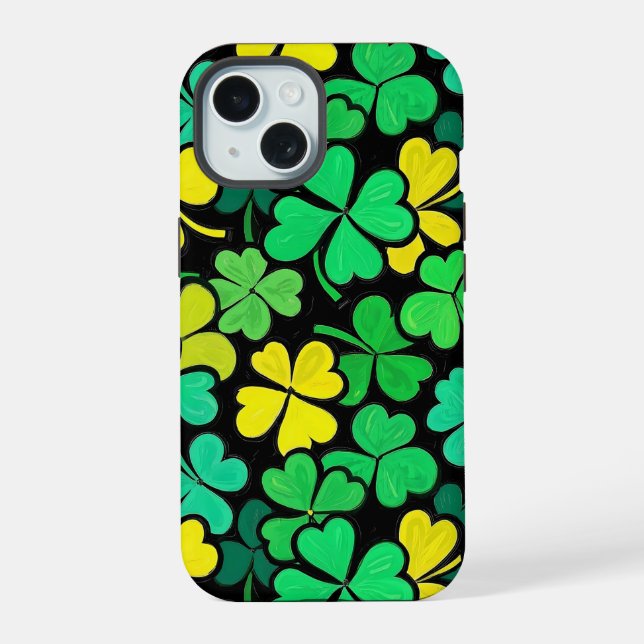 Pattern St. Patrick's Day Clowers  (Reverso )