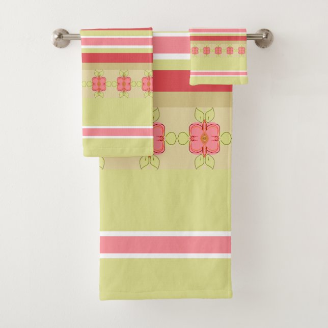 Patterned con acento floral dulce (In situ)