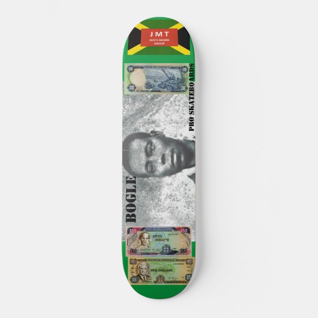 PAUL BOGLE SKATEBOARDS / JMT USA (Anverso)