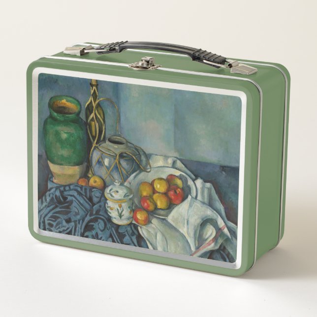 Paul Cezanne - Bodegón con manzanas (Anverso)