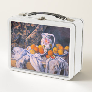 Paul Cezanne - Bodegón con una cortina