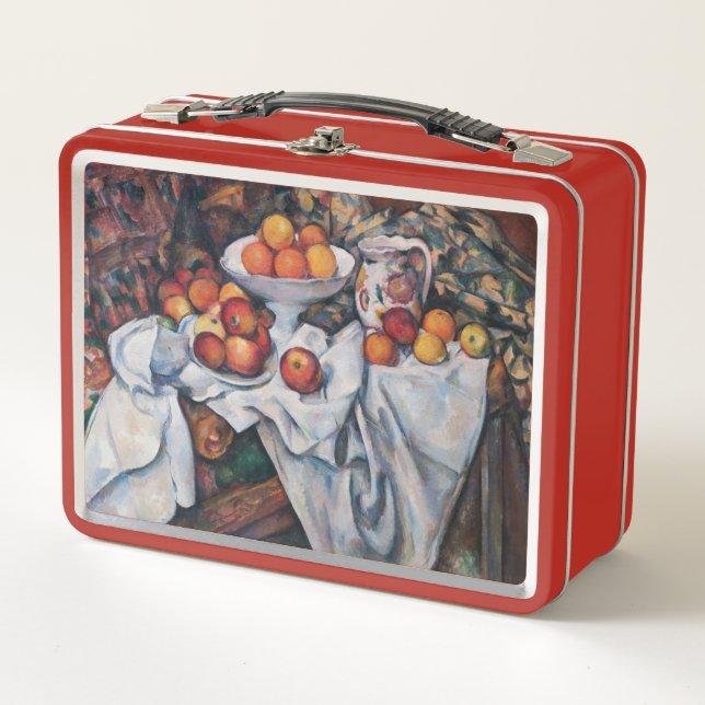 Paul Cezanne - Bodegón, Manzanas y Naranjas (Anverso)
