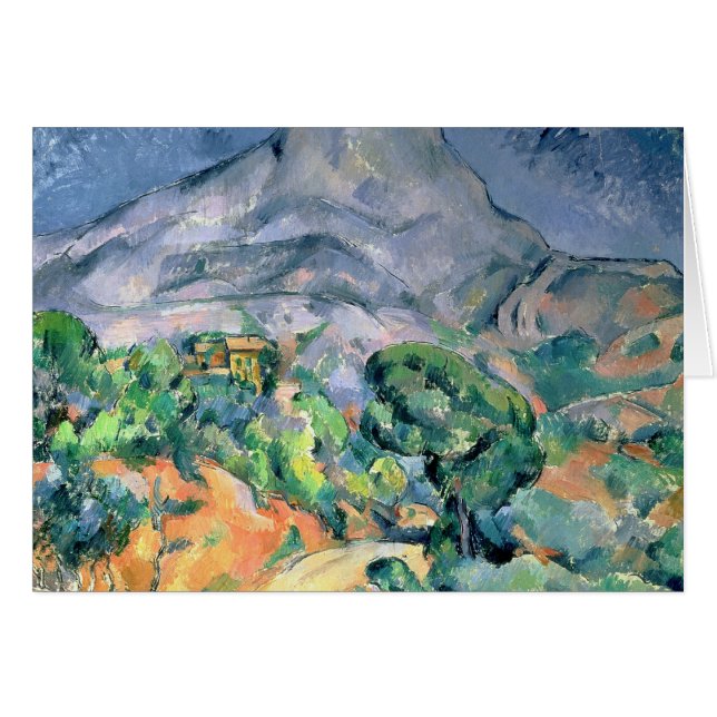 Paul Cezanne el | Mont Sainte-Victoire, 1900 (Anverso (Horizontal))