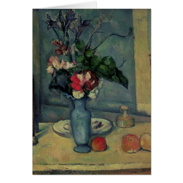 Paul Cezanne | La Base Azul, 1889-90 (Frente)