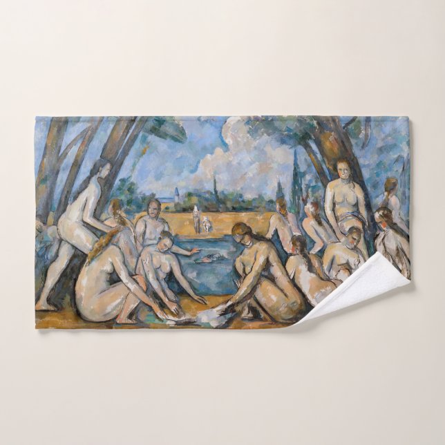 Paul Cezanne - Los grandes bañistas (Toalla de mano)