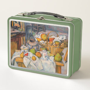 Paul Cezanne - Naturaleza Muerta con Cesta