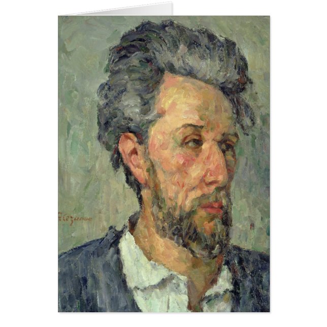 Paul Cezanne | Retrato de Victor Chocquet, 1876-7 (Frente)