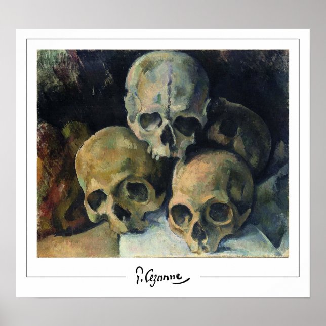 Paul Cézanne Zedign Poster de arte #250 (Frente)