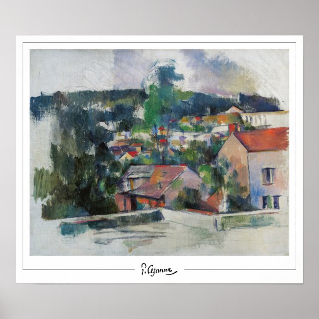 Paul Cézanne Zedign Poster de arte #28 (Frente)
