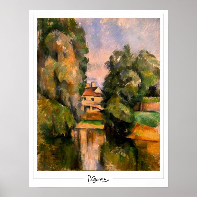 Paul Cézanne Zedign Poster de arte #29 (Frente)