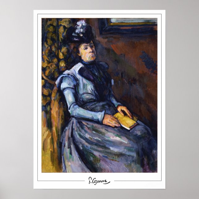 Paul Cézanne Zedign Poster de arte #45 (Frente)