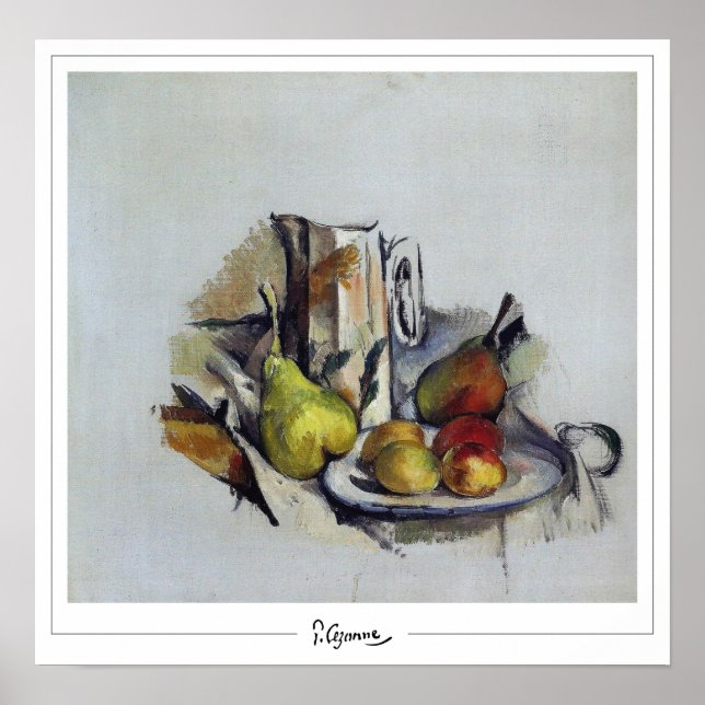 Paul Cézanne Zedign Poster de arte #459 (Frente)